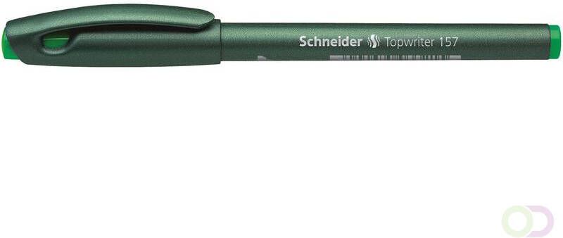 Schneider fineliner Topwriter 157 0 8 mm groen