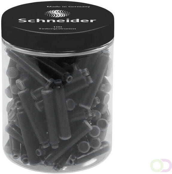 Schneider inktpatronen container Ã  100 stuks zwart