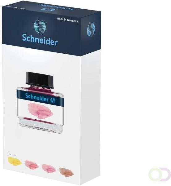 Schneider Inktpotje 15ml pastel Giftbox