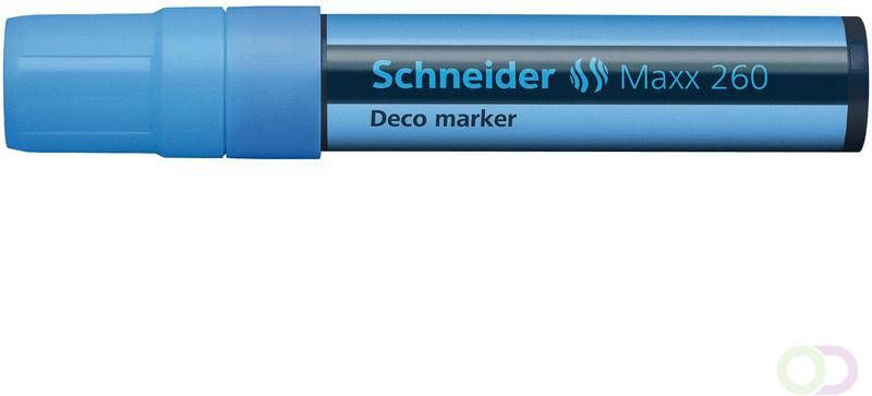 Schneider krijtmarker Maxx 260 fluorblauw