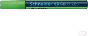 Schneider krijtmarker Maxx 265 groen