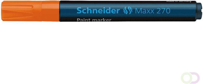 Schneider lakmarker Maxx 270 1-3 mm oranje