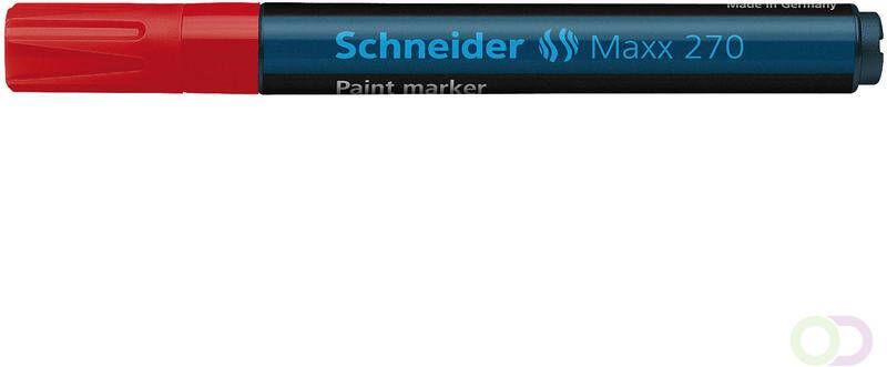 Schneider lakmarker Maxx 270 1-3 mm rood