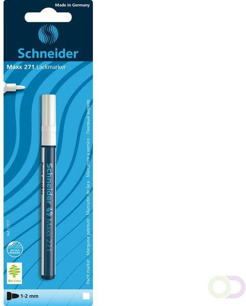 Schneider lakmarker Maxx 271 1 2mm blister wit