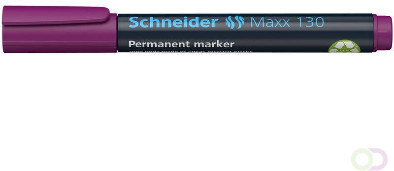 Schneider marker Maxx 130 permanent ronde punt paars