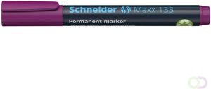 Schneider marker Maxx 133 permanent beitelpunt paars