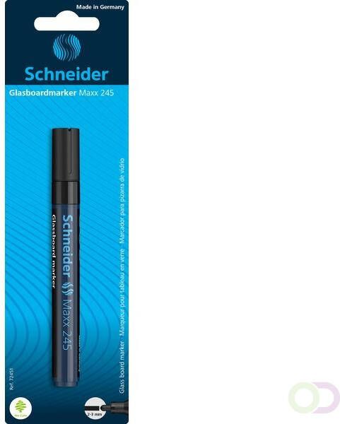 Schneider Marker Maxx 245 zwart in blister