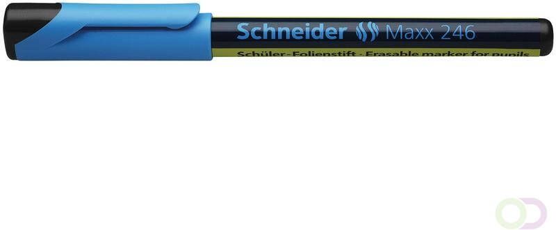 Schneider marker Maxx 246 non-permanent ronde punt zwart