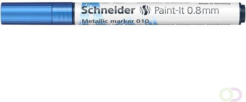 Schneider Metallic marker Paint-it 010 0.8mm blauw metallic