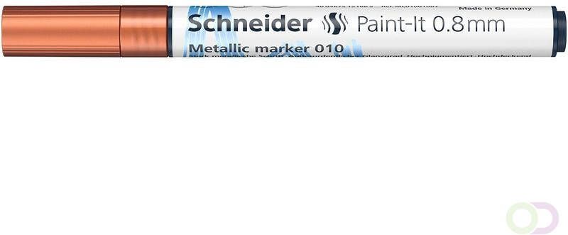 Schneider Metallic marker Paint-it 010 0.8mm koper metallic