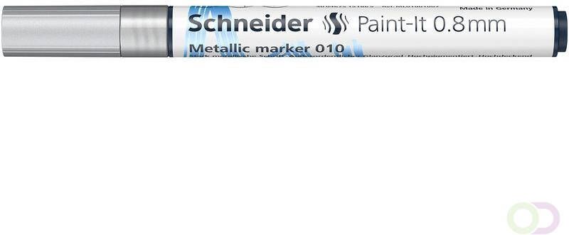 Schneider Metallic marker Paint-it 010 0.8mm zilver metallic