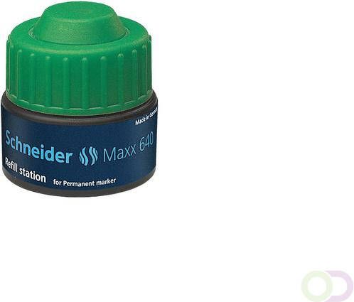 Schneider navulling 640 tbv marker 130 133 30ml groen