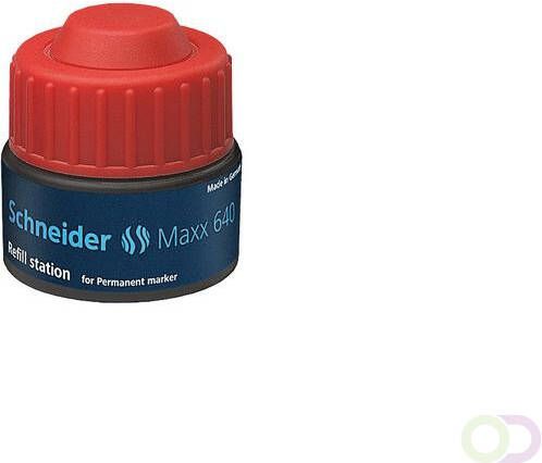 Schneider navulling 640 tbv marker 130 133 30ml rood