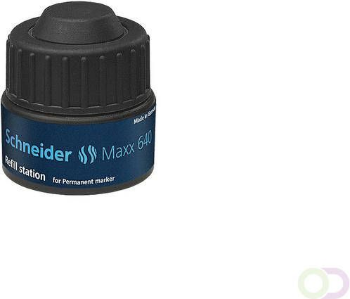 Schneider navulling 640 tbv marker 130 133 30ml zwart