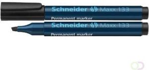Schneider Viltstift Maxx 133 beitel punt zwart