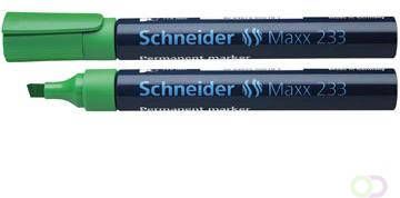 Schneider permanent marker Maxx 233 groen