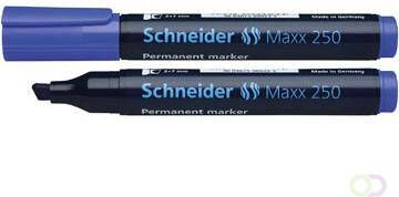 Schneider permanent marker Maxx 250 blauw