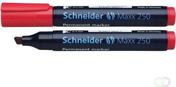 Schneider permanent marker Maxx 250 rood