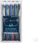 Schneider Roller One Hybrid N 0 5 mm lijndikte etui van 4 stuks in geassorteerde kleuren - Thumbnail 2