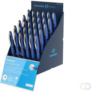 Schneider rollerball One Hybrid C 0 5mm SIS display 30 stuks