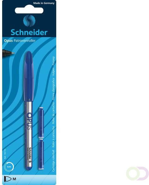 Schneider rollerball Opus op blister inclusief 2 inktpatronen