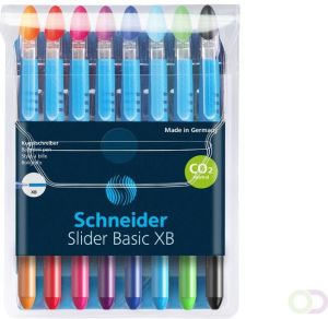 Schneider Rollerpen Slider Basic Colours XB assorti etui a 8st.