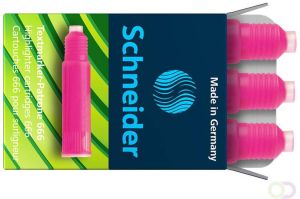 Schneider tekstmarker navulpatronen Maxx Eco 666 3 stuks rose
