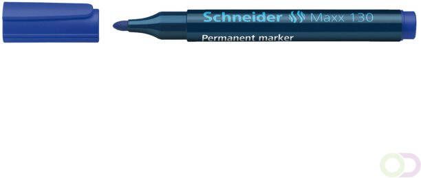 Schneider Viltstift 130 rond blauw 1-3mm