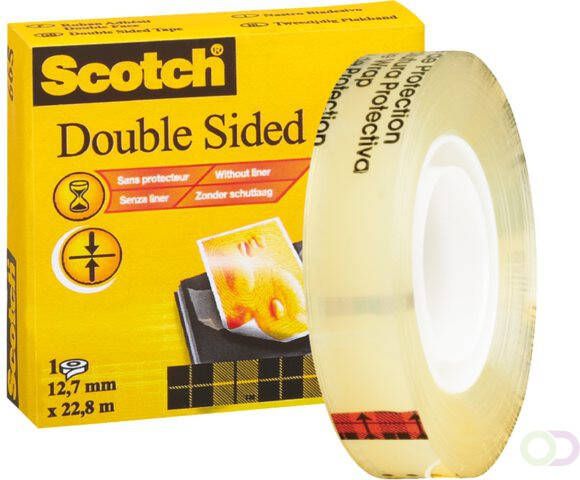 Scotch Dubbelzijdige plakband 665 12mmx22.8m