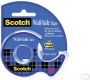 Scotch Plakband 19mmx16.5m Wall Safe + handafroller - Thumbnail 2