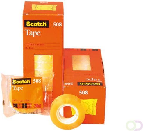 Scotch Plakband 508 19mmx33m transparant