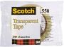 Scotch Plakband tape 550 transparant 15mm x 66m - Thumbnail 1