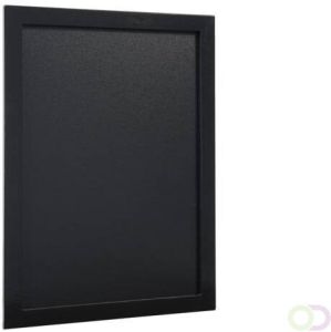 Securit krijtbord Woody ft 30 x 40 cm zwart