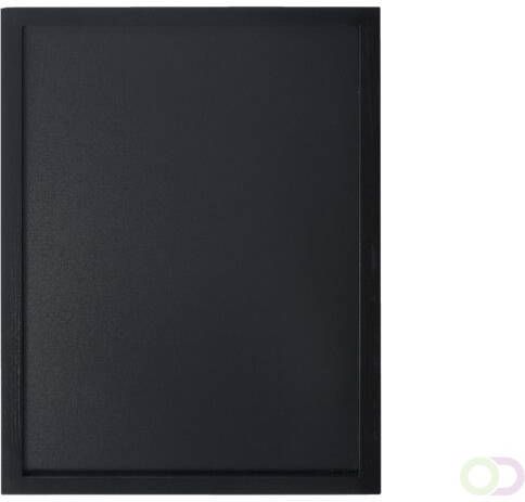 Securit krijtbord Woody ft 40 x 60 cm zwart