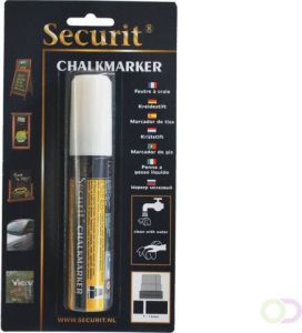 Securit Krijtstift SMA-720 blok wit 7-15mm blister