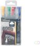 Securit Waterproof krijtmarker medium blister met 4 stuks in geassorteerde kleuren - Thumbnail 2