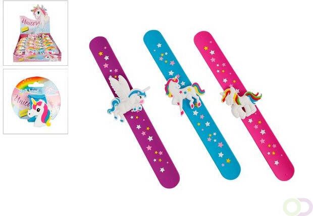 Seizoen Klap-armband Unicorn 21.5cm assorti