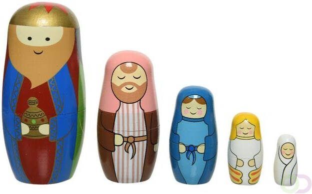 Seizoen Matroesjka schimahout set Ã  5 stuks - Foto 1