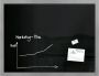 Sigel glasmagneetbord XL Artverum 1200x900x18mm zwart - Thumbnail 1