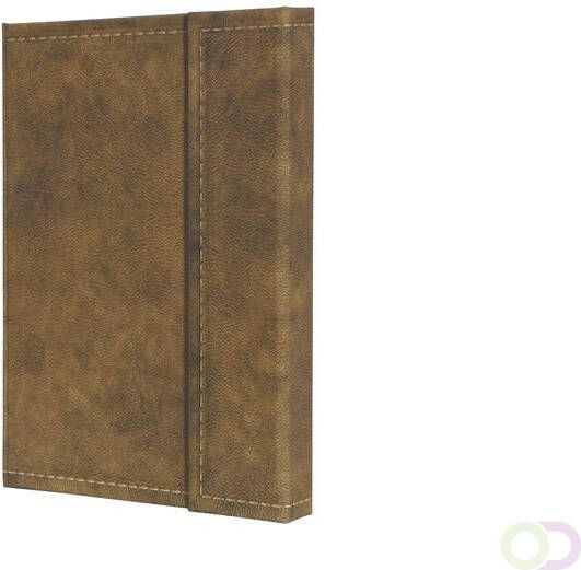 Sigel notitieboek Conceptum 194blz hard Vintage Brown 207x280mm geruit
