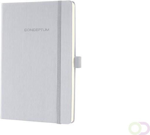 Sigel Notitieboek Conceptum Hardcover mooie Softwave oppervlakte light grey gelinieerd genummerde