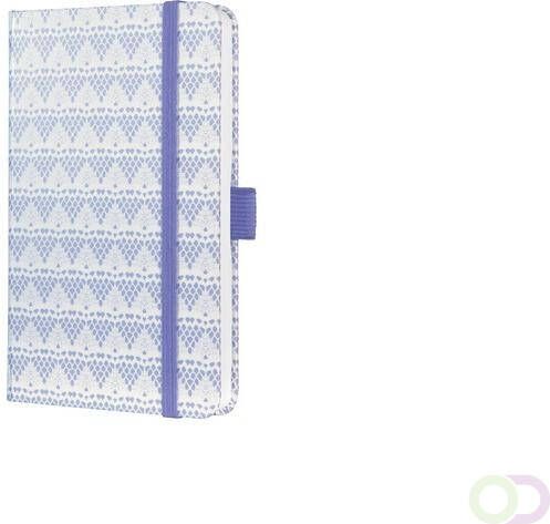 Sigel Notitieboek Jolie Beauty A6 hardcover gelinieerd 'Boho lavender'