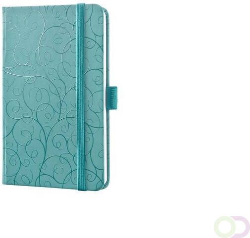 Sigel notitieboek Jolie Beauty A6 hardcover gelinieerd groen