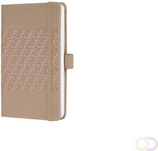 Sigel notitieboek Jolie Impress A6 hardcover gelinieerd 'desert brown'