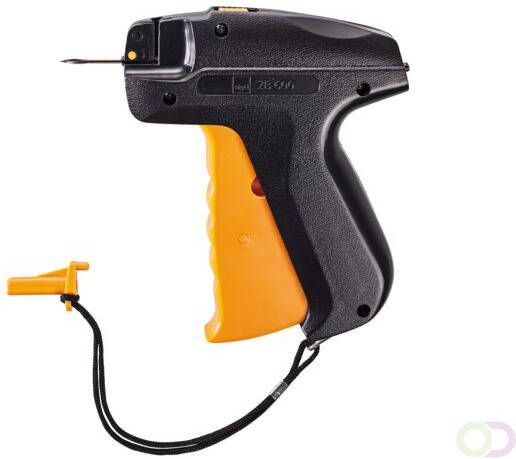 Sigel Schietpistool kunststof met naald zwart oranje