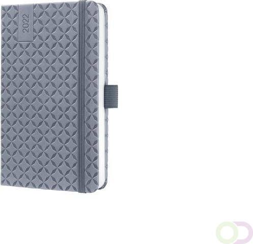 Sigel weekagenda Jolie A6 2022 hardcover glacier grey