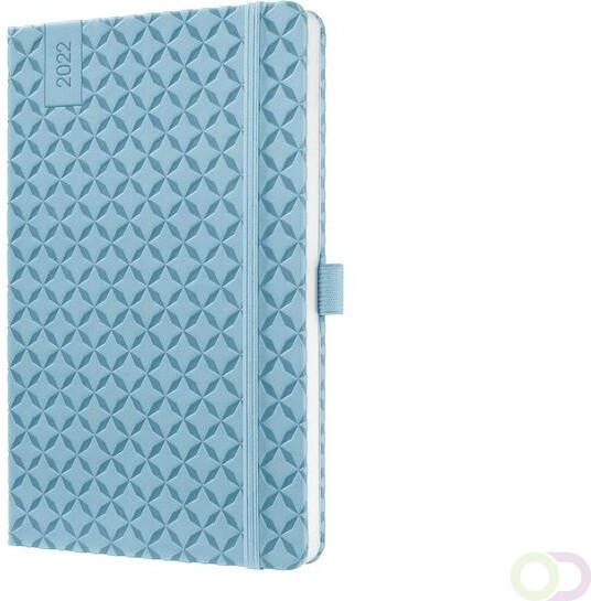 Sigel weekagenda Jolie Flair A5 2022 hemelsblauw