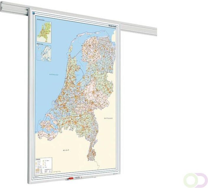 Smit Visual PartnerLine Rail landkaart Nederland