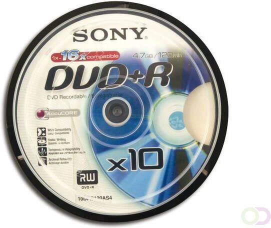 Sony DVD+R CB 10 STUKS