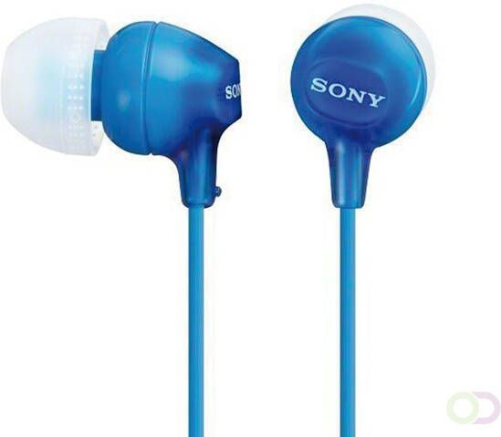 Sony Oortelefoon EX15LP basic blauw